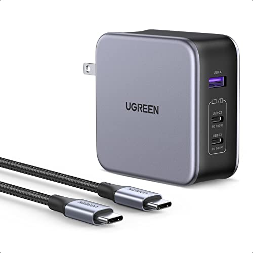 UGREEN Nexode 140W (USB-Cx2・USB-Ax1) Amazon.co.jp: UGREEN Nexode 充電器 単ポート140W ノートPC二台